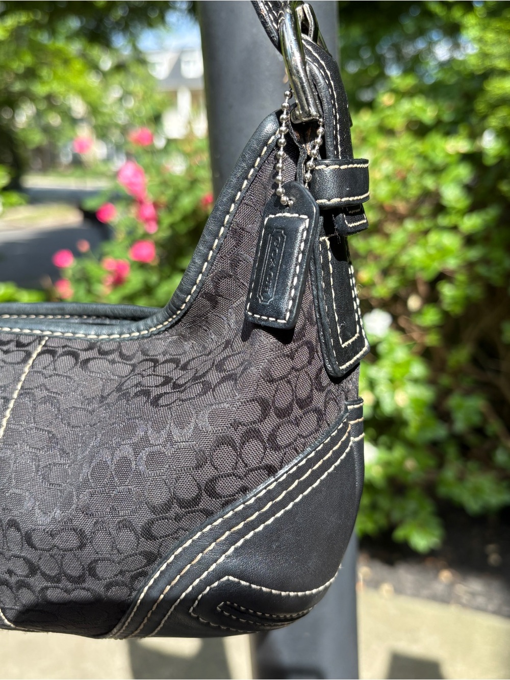 COACH Mini SoHo black bag - Picture 8 of 11